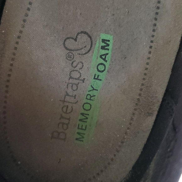 BARE TRAPS MEMORY FOAM SIZE 10 WIDE FLATS - Picture 3 of 12